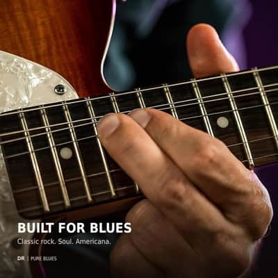 DR Strings PHR-10/52 Pure Blues Pure Nickel Medium to Heavy Electric Guitar Strings 10-52 image 5