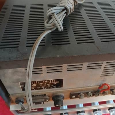 Vintage Olson Am-240 Tube Stereo Amplifier image 18