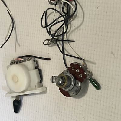 1990's Japan Jackson Professional DX2 Dinky Guitar Control Electronics Wiring Harness image 4