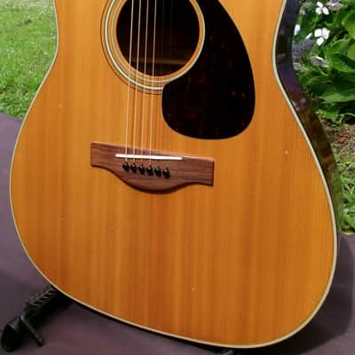 1971 Yamaha FG180 Red Label Nippon Gakki+Rocket Case image 2