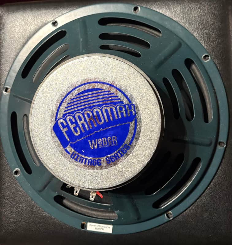 Weber Ferromax speaker 12F150-8-25w 2010 - Green image 1
