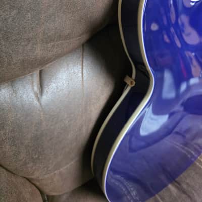 Epiphone Sheraton II Pro with Pau Ferro Fretboard 2019 - Midnight Sapphire with hard case image 11