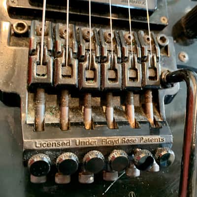 Ibanez Roadstar II RG440 1986 w/Floyd Rose licensed tremolo, Dark Wine image 6