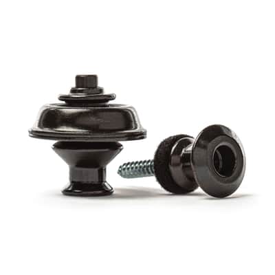 Dunlop SLS1033BK Straplok Dual Design Strap Retainer System, Black image 2