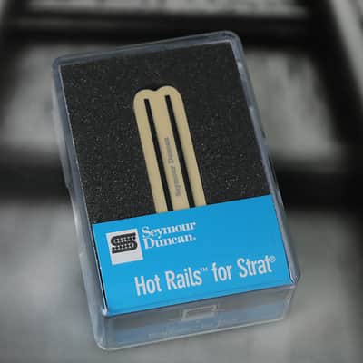 Seymour Duncan SHR-1 Hot Rails Strat Bridge Pickup Cream - Fender Stratocaster image 1