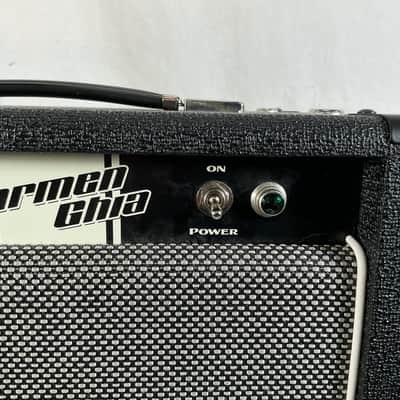 Dr. Z Carmen GHIA ZA-7 1 x12 Tube Amp w/ Red Fang Speaker - Black image 3