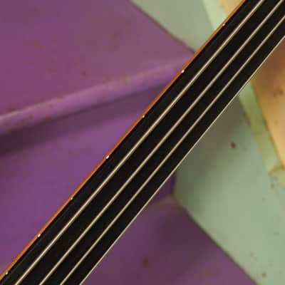 1994 Chip Wilson w/Kubicki Headless Fretless Neck Electric Bass Guitar (VIDEO! Fresh Setup) image 4