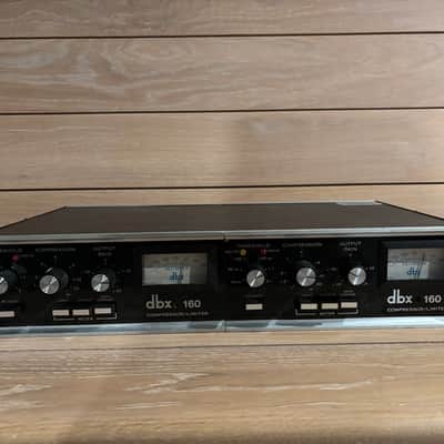 dbx 160 Compressor / Limiter Pair 1970s - Black image 1
