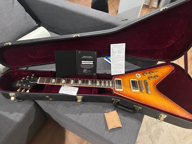 Gibson Flying V Standard 2010s - Washed Cherry image 1