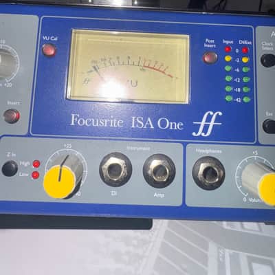 Focusrite ISA One Desktop Mic Preamp 2008 - Present - Blue image 4
