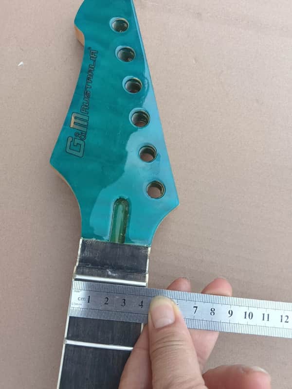 Guitar Neck with Ebony Fingerboard -24 Frets image 1