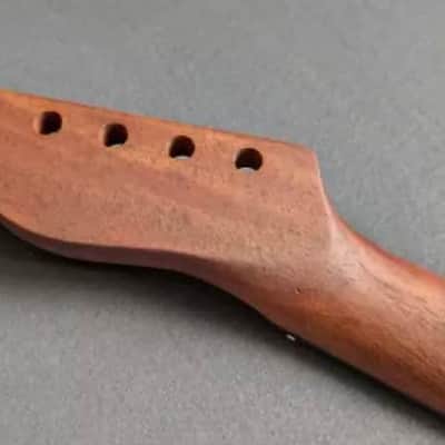 Mahogany Wood Telecaster Tele Style Guitar Neck, 22 Frets Rosewood Fingerboard image 3