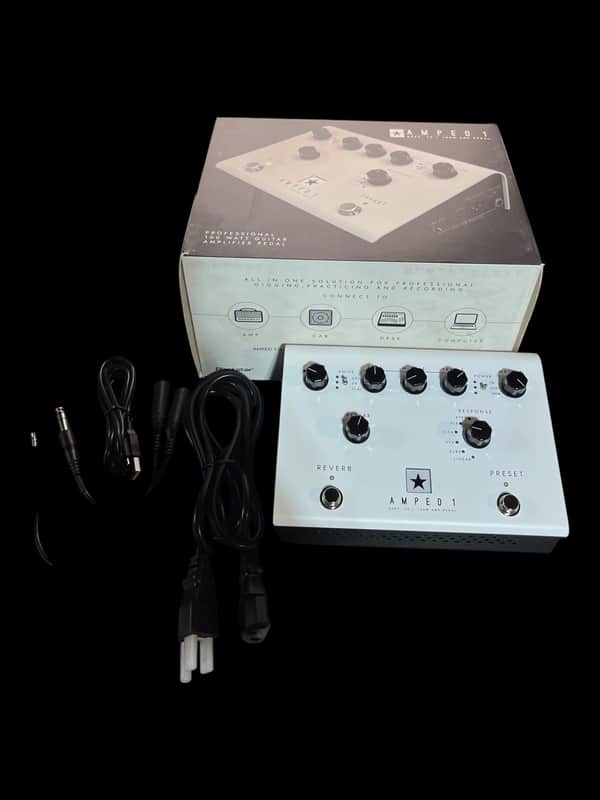 Blackstar AMPED 1 Dept. 10 100-Watt Guitar Amp Pedal 2022 - Present - White X7416 image 1
