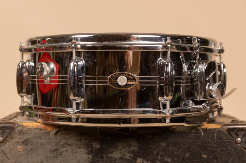 1960s Slingerland 5x14 Gene Krupa Sound King Snare Drum image 1