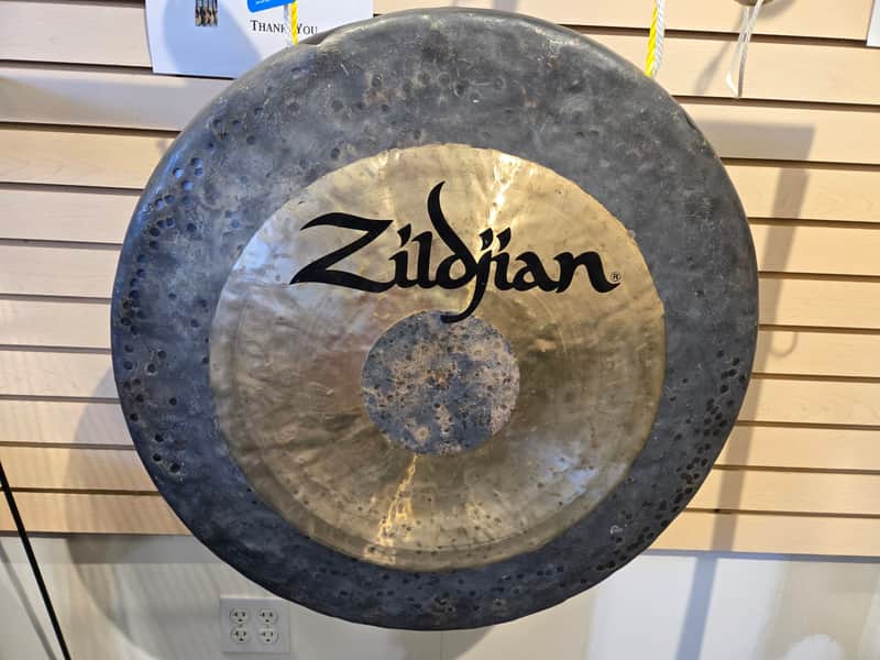 Zildjian 26" Orchestral Hand Hammered Gong with Stand image 1