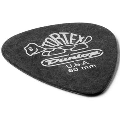 488R60 Tortex Pitch Black 0,60 mm Sachet de 72 Dunlop image 3