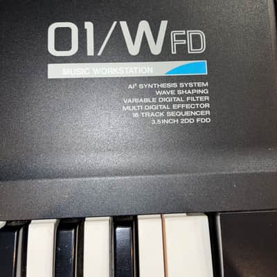 Korg 01/WFD 1990s - Black image 9