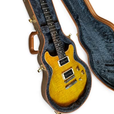 1998 Gibson Custom Shop Les Paul DC Pro Snakehead - Butterscotch image 2
