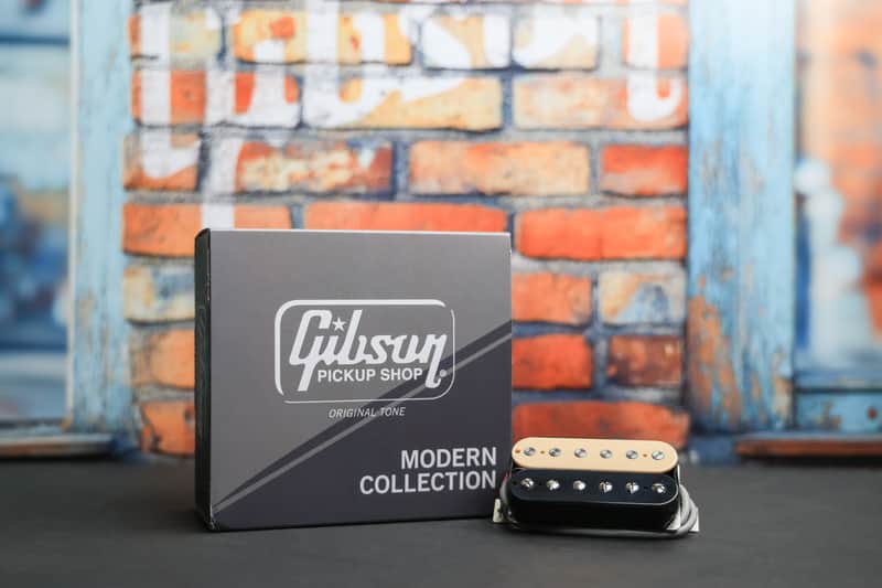 Gibson 498T Hot Alnico Treble / Bridge Pickup - Zebra 4-Conductor Humbucker image 1
