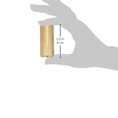D'Addario PWBS-RR Rich Robinson Brass Guitar Slide image 4