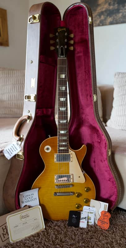 2016 Gibson Custom Shop '58 Les Paul Reissue R8 HISTORIC MAKEOVER w/OHSC image 1