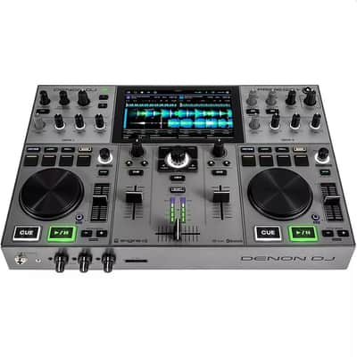 DENON PRIME GO+ 2-Deck Rechargeable Bluetooth / Wi-Fi 7" Touch Display DJ Controller image 4