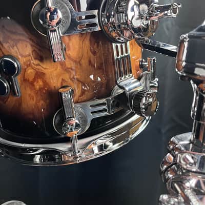 Sonor SQ2 Maple Thin Shell Set - Walnut Brown Burst image 8