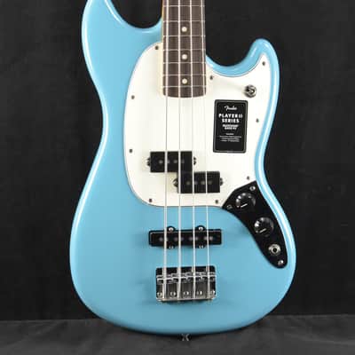 Fender Player II Mustang Bass PJ Aquatone Blue Rosewood Fingerboard image 1