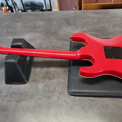 Gibson U2 1987 Ferrari Red HSS American U-2 Super Strat USA Custom Jackson Lawsuit Headstock Soloist Design SL1 image 17