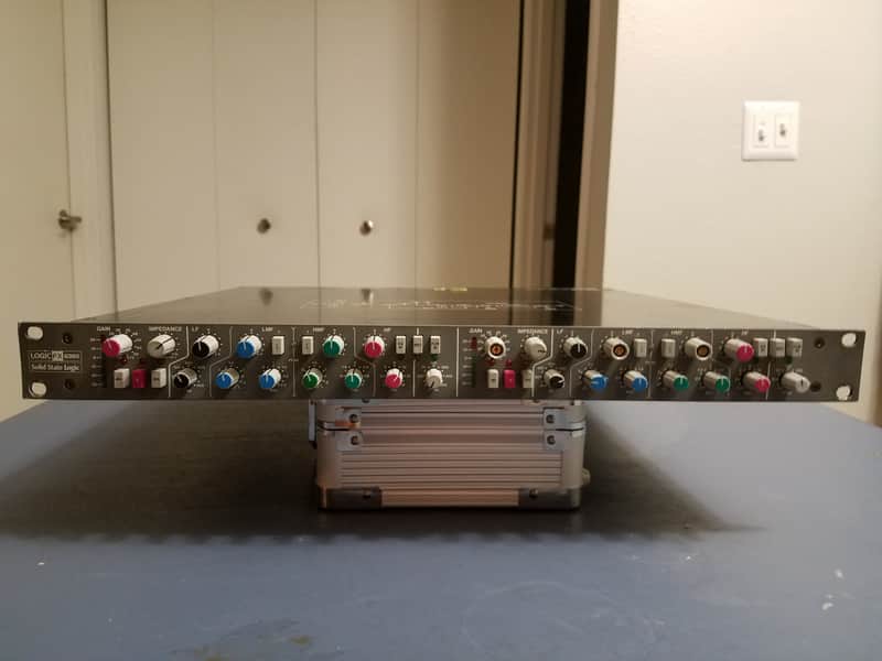 Solid State Logic Logic FX G383 Dual Channel Microphone Preamp and EQ (1993 - 2003) image 1