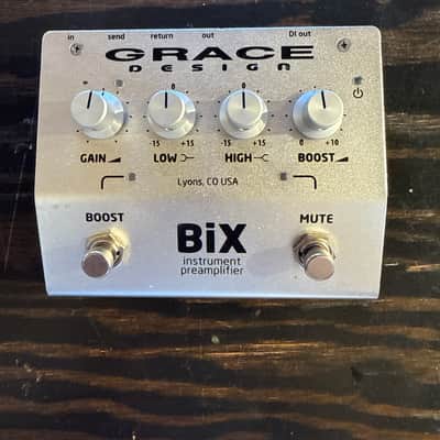Grace Design BiX Acoustic Preamp 2010s - Silver image 1