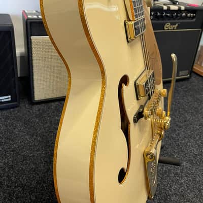 Gretsch White Falcon G6136T-LDS w/ Bigsby - Aged White image 14