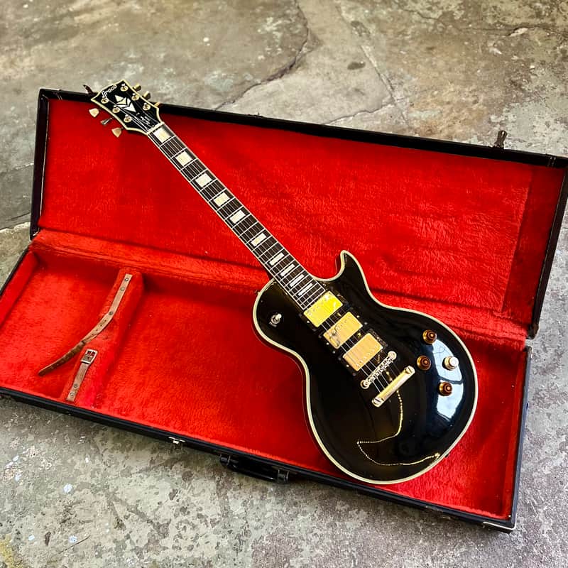 Greco Super Power EG-600 3 pickup c 1981 - Black beauty led paul