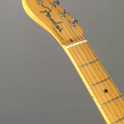 LEFTY! Fender American Vintage ‘52 Reissue Tele Glendale USA Custom Shop Paulownia Custom Guitar NOS Relic Featherweight 5.52 Lb HSC image 10