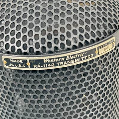 Western Electric RA-1142 Transmitter Multipattern Ribbon / Dynamic Microphone image 11