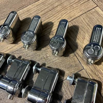 Sonor AQ Bass Drum Spares Lugs 32mm Hardware Set Of 8 #NV18 image 3