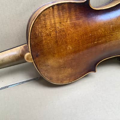Antique 4/4  Violin johan baptist schweitzer fecit at forman 1813 image 12