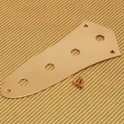 099-2057-200 Gold USA 4-hole Jazz Bass Control Plate