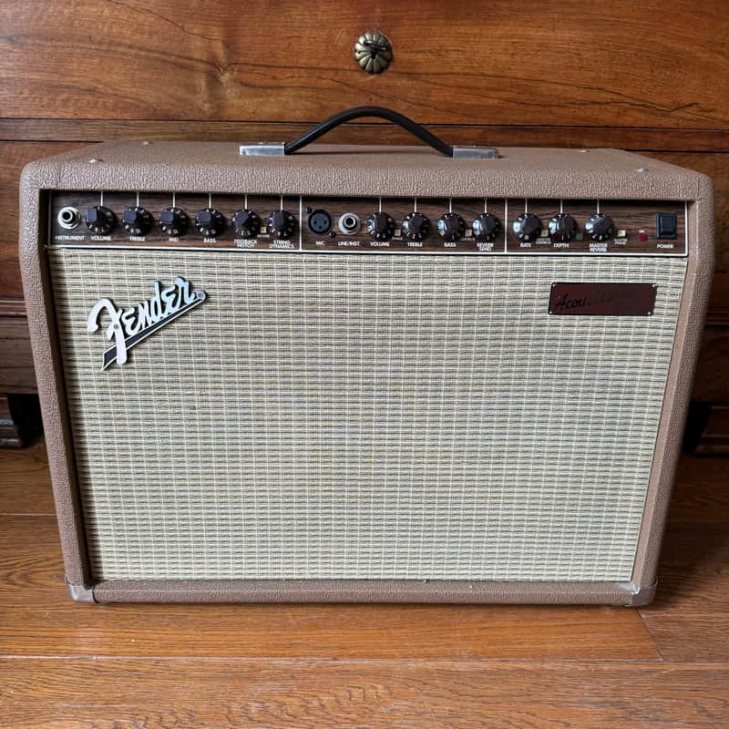 Fender Acoustasonic 40 2-Channel 40-Watt 2x6.5" Acoustic Guitar Amp 2017 - Present - Brown image 1