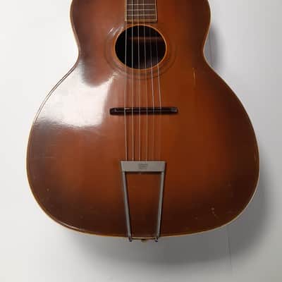 Rare 1930's Slingerland May Bell - Archtop Round Sound Hole Guitar image 12