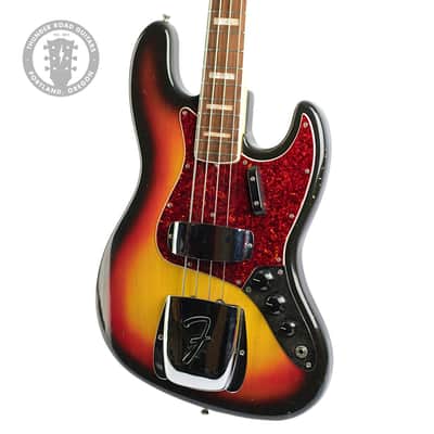 1969 Fender Jazz Bass 3-Color Sunburst #232062 image 1