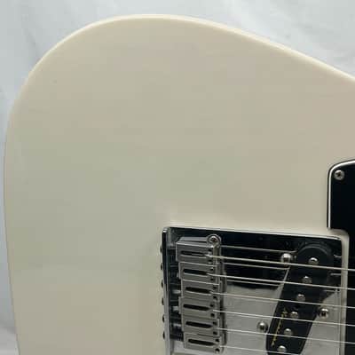 Fender Deluxe Nashville Telecaster Tele Electric Guitar - White Blonde image 4