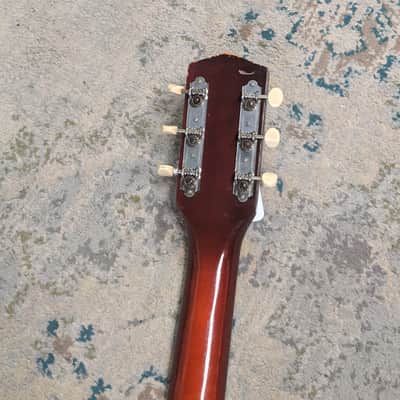 Harmony Rocket Single Cutaway Semi-Hollow Body Guitar - 1960s image 5