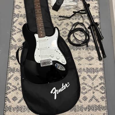 Squier Affinity Series Stratocaster Starter Package - Gloss Black image 1