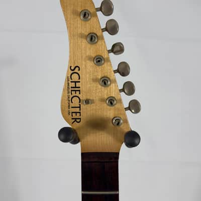 Schecter Electric Guitar Neck Quarter Sawn Maple  USA Custom Shop Reverse Headstock Lefty *Rare* 1990s image 1
