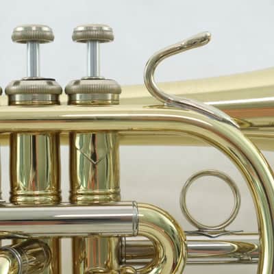 Bach Model 184ML Stradivarius Shepherd's Crook Cornet SN 766340 SUPERB image 15