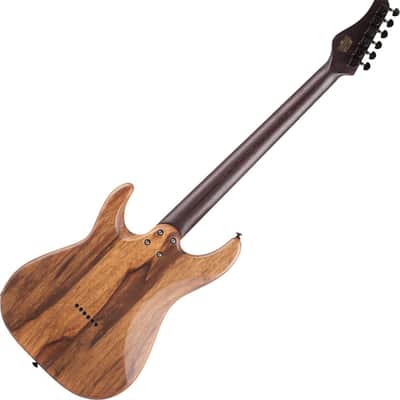 Schecter Sun Valley Super Shredder Hardtail Lefty Guitar Black Limba image 2