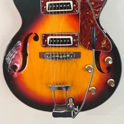 Conrad 1276 Hallow body 1960,s - Sunburst image 2