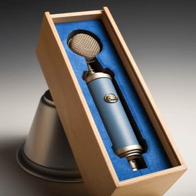 Blue Bluebird Large Diaphragm Cardioid Condenser Microphone 2010s - Blue image 2