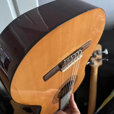 Hohner HC02 1/2 Classical Acoustic Guitar 2010s - Natural image 9